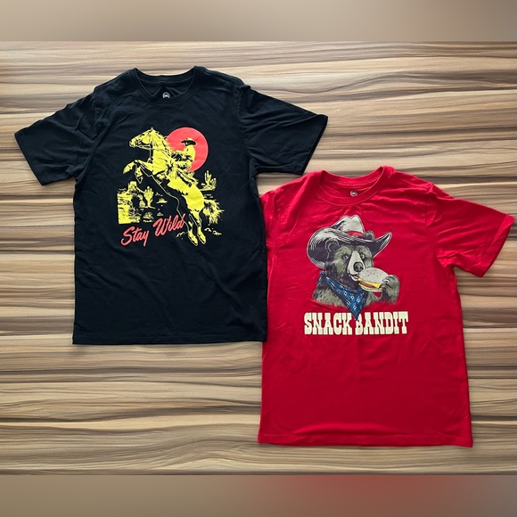 Boys Clothes 8 Piece Bundle Wonder Nation Short Sleeve Tees Size XL(14/16) - Picture 6 of 6